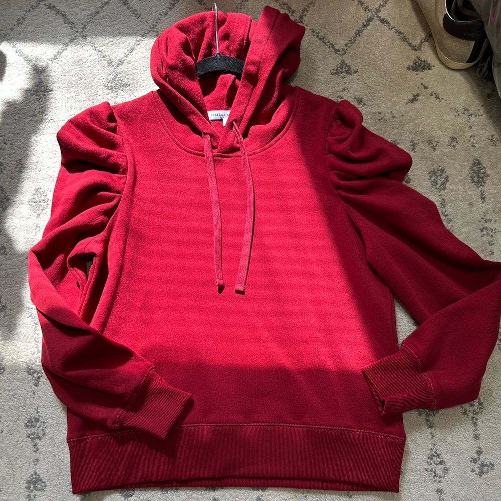 Brand New Rebecca Minkoff Puff Sleeve Hoodie